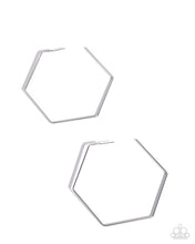 Load image into Gallery viewer, Handcrafted Hexagons-silver