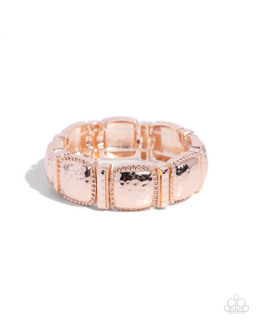 Textured Tranquility-rose gold