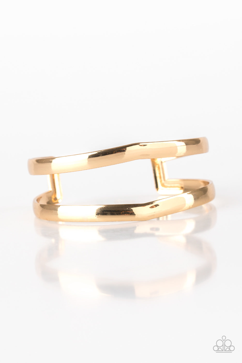 Palm Trees and Pyramids-gold