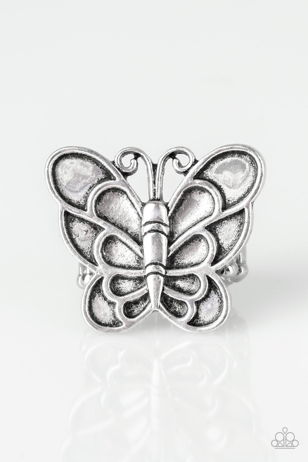 Sky High Butterfly-silver