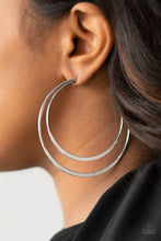 Load image into Gallery viewer, Last HOOP-rah-silver
