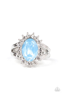 Iridescently Illuminated-blue