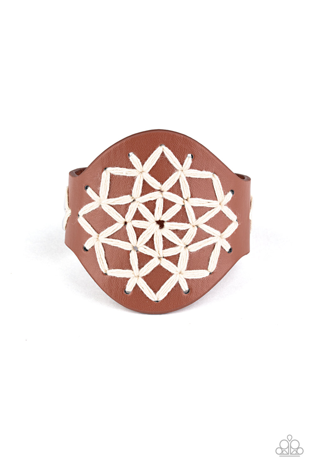 A Cross Stitch In Time- brown