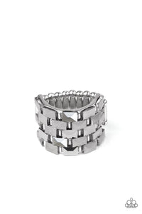 Checkered Couture-silver