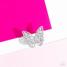 Load image into Gallery viewer, Bright-Eyed Butterfly-white
