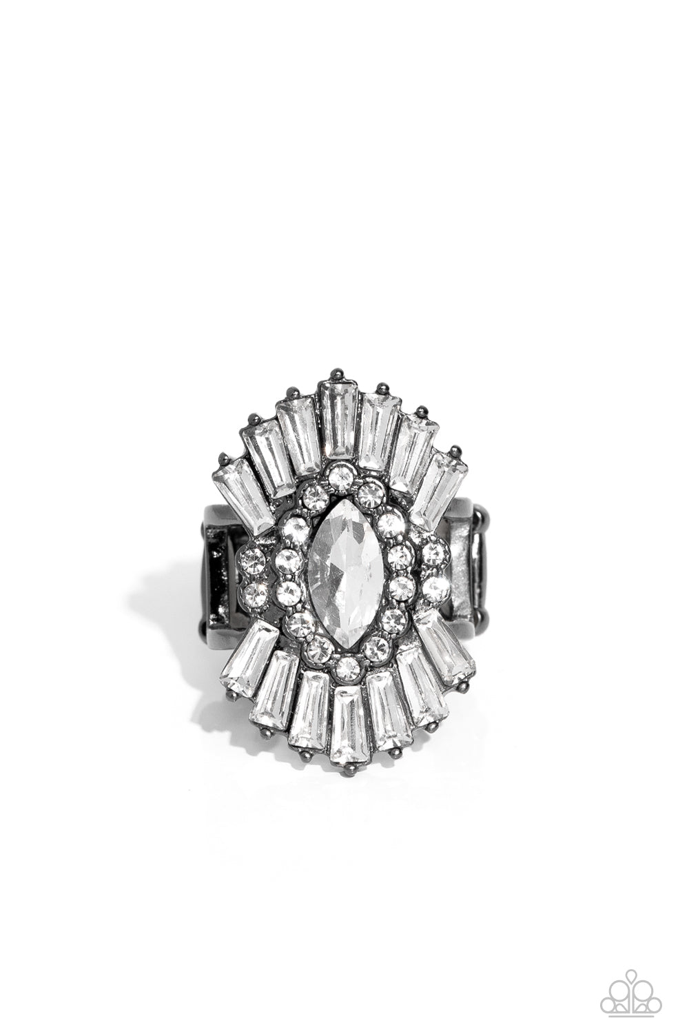 Daringly Deco-black