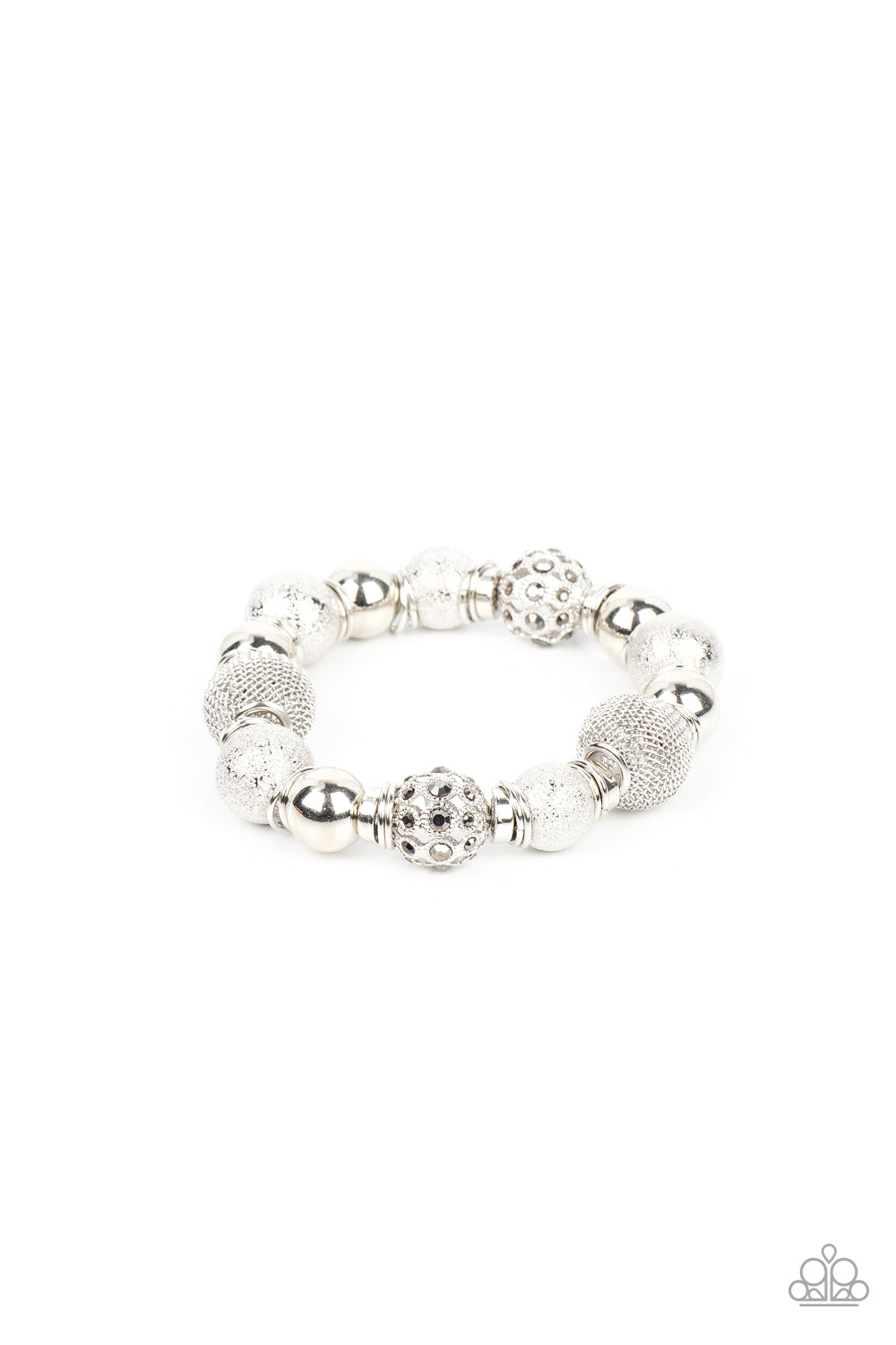 We Totally Mesh-silver
