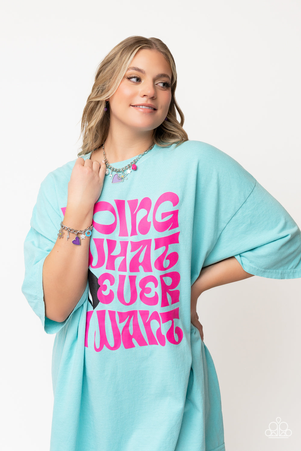 Living In CHARM-ony/Turn Up The Charm-purple