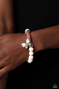 Bold Butterfly-white