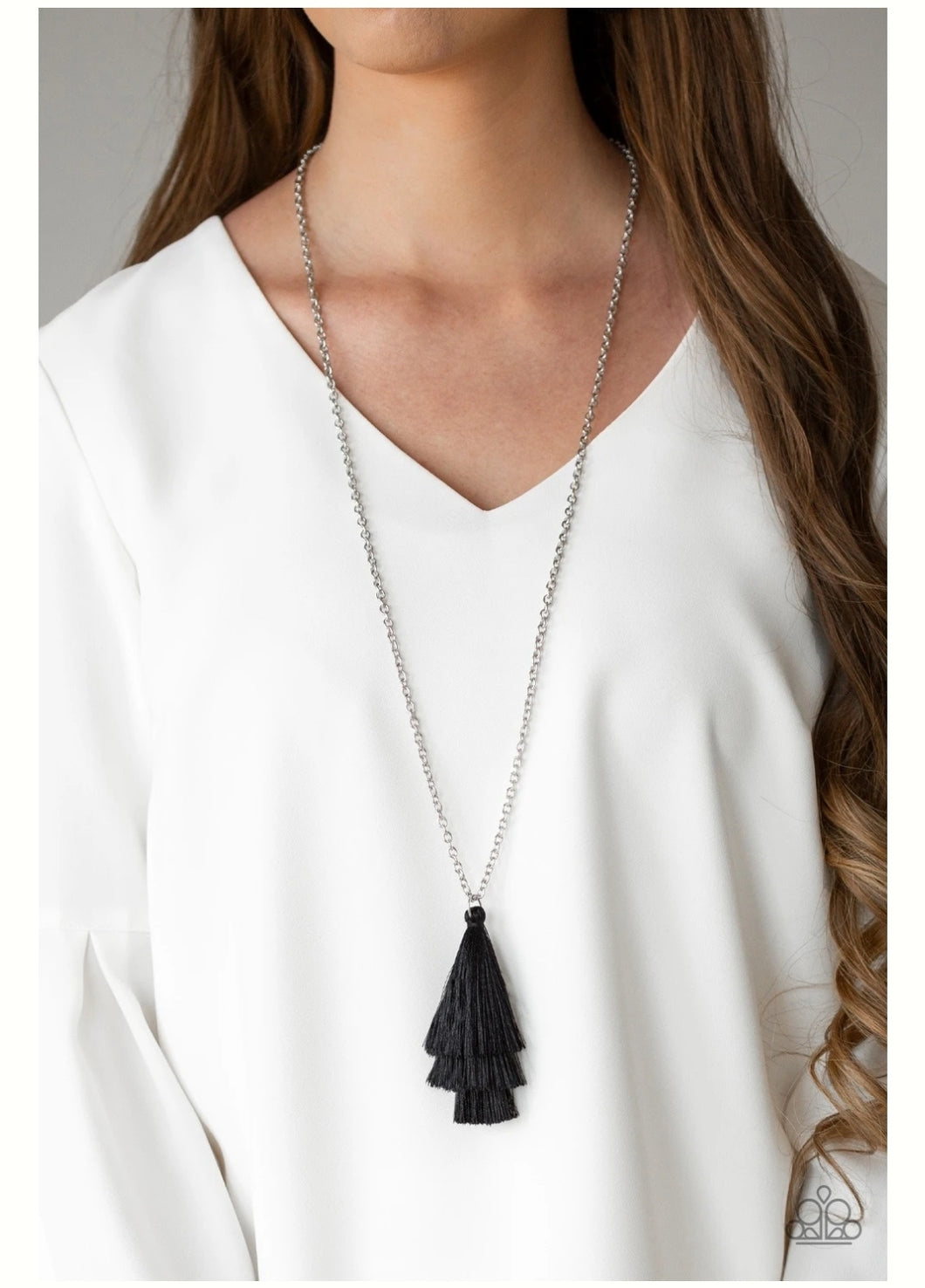Triple the Tassel-black