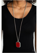 Load image into Gallery viewer, Let Your Heir Down-red
