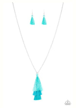 Load image into Gallery viewer, Triple the Tassel-blue
