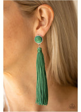 Load image into Gallery viewer, Tightrope Tassel-green
